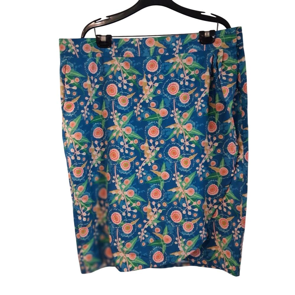 Ripskirt Hawaii skirt womens xxl length 3 ? floral wrap Hawaiian